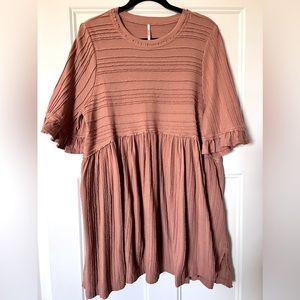 Rust Free People Tunic/Dress